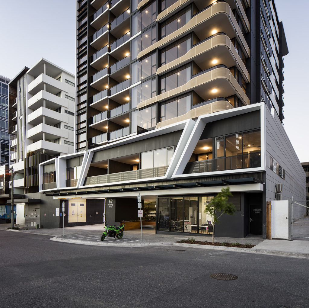 Atlas Apartments Stage 2 Manning Street entrance